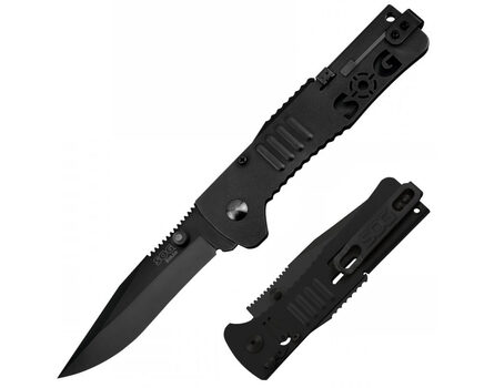 Купите полуавтоматический складной нож SOG SlimJim Black SJ32 в Москве в нашем интернет-магазине