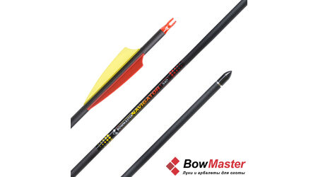 купите Карбоновая стрела для лука Bowmaster Navigator 340, оперение 3 дюйма Shield в Москве