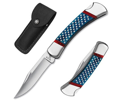 Купите складной нож Buck 110 Stars & Stripes Folding Hunter Limited Edition 0110BLSUSA в Москве в нашем интернет-магазине