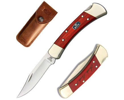Купите складной нож Buck 110 Folding Hunter Chairman Cherry 420HC 0110CWSNK в Москве в нашем интернет-магазине