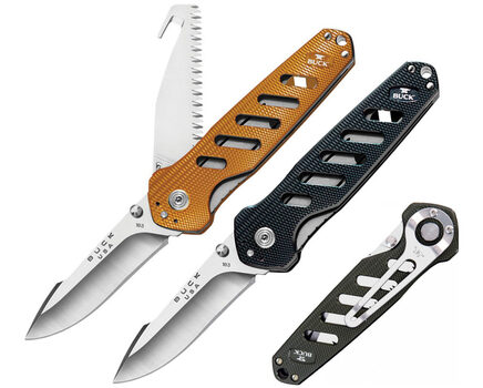 Купите складной нож-пила Buck Alpha CrossLock 0183GRS и 0183ORS в Москве в нашем интернет-магазине