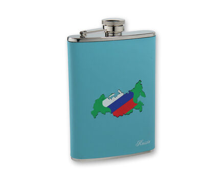 Купите походную флягу для спиртного "карта россии" s.quire 1508yl-150-8-r1 0.24 л в интернет-магазине