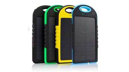 купите Power bank Solar 5000 mAh на солнечной батарее в Москве
