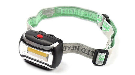 купите Светодиодный налобный фонарь UltraFire Flat LED 3W в Москве