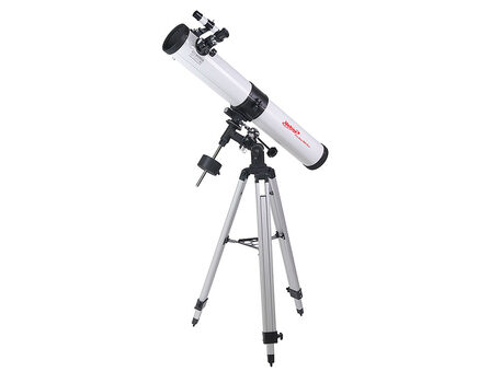 Купите телескоп Veber PolarStar 900/76 EQ (рефлектор Ньютона, 76мм, F=900мм, 1:11.8) на экваториальной монтировке в интернет-магазине