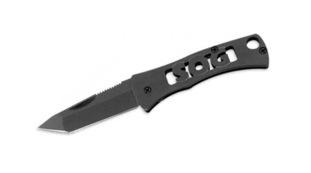 купите Нож-брелок складной SOG Micron (сталь 420) black в Москве
