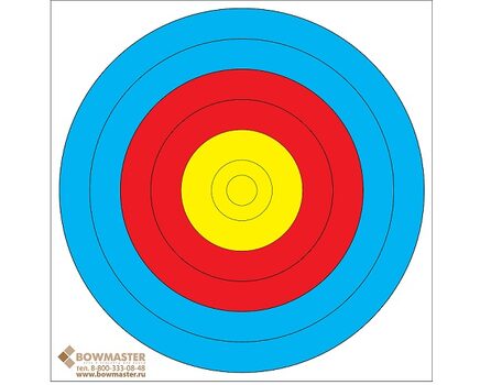 Купите армированную мишень для стрельбы из лука и арбалета JVD Target Face Fita 45x45 в Москве в нашем магазине